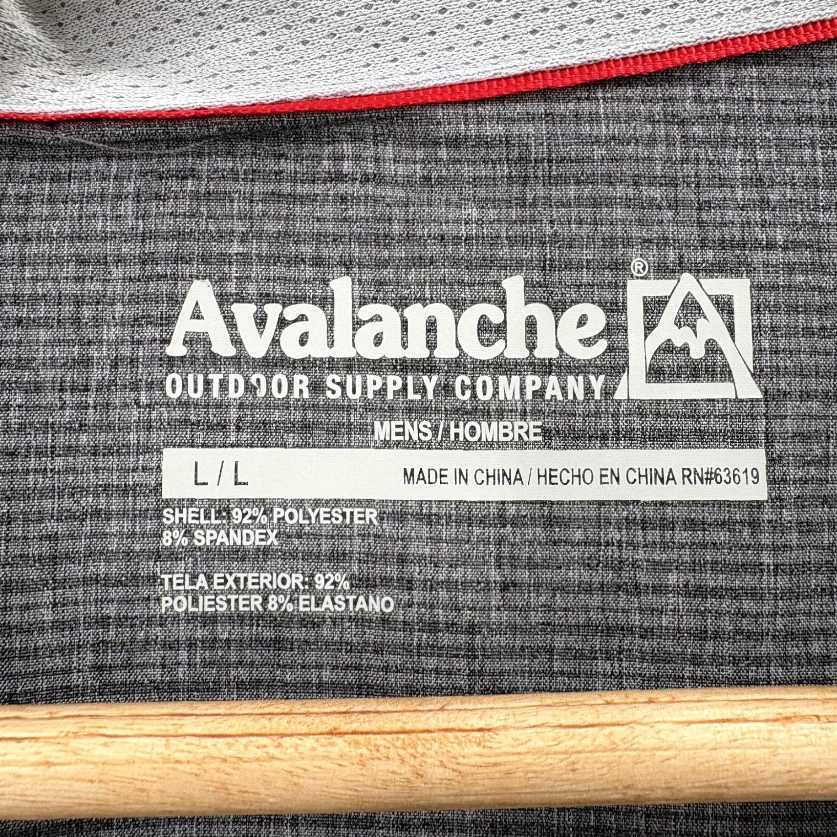 Avalanche Avalanche Shirt Mens Large Gray Short Sleeve Woven Stretch Outdoor Travel Trail Size US L / EU 52-54 / 3 - 3 Thumbnail