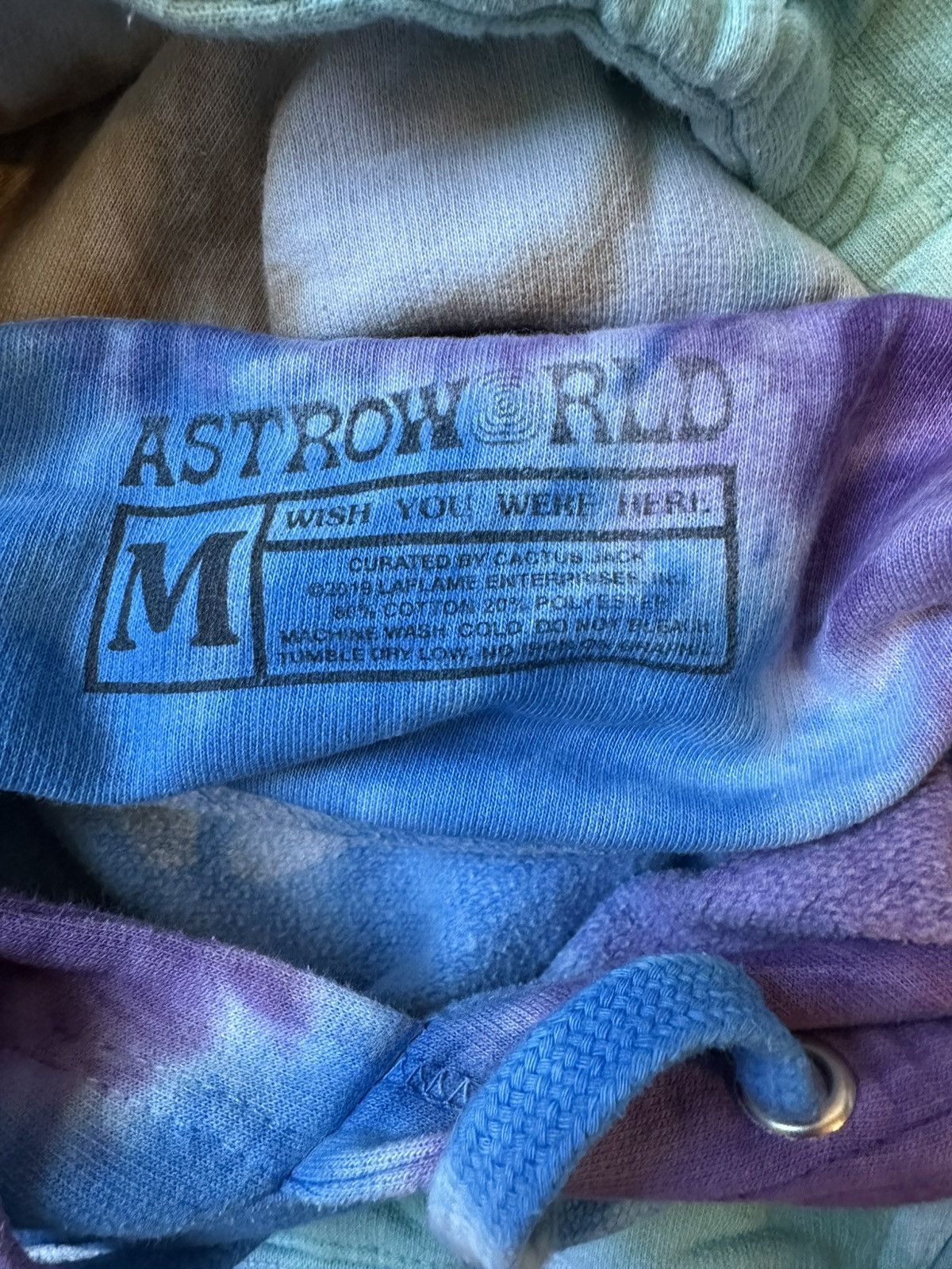Travis Scott Astroworld festival tye dye hoodie Size US M / EU 48-50 / 2 - 3 Thumbnail
