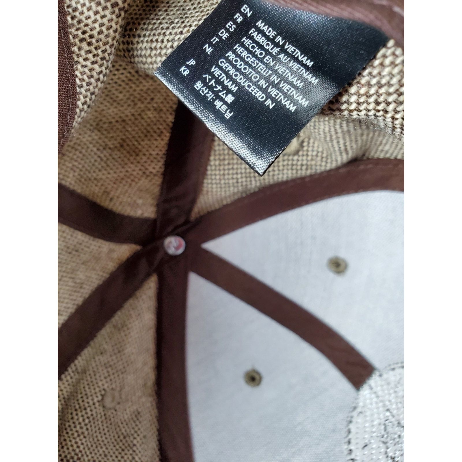 Brixton Brixton MFG Company Snapback Cap Hat Brown Tan Leather Patch Size ONE SIZE - 13 Thumbnail