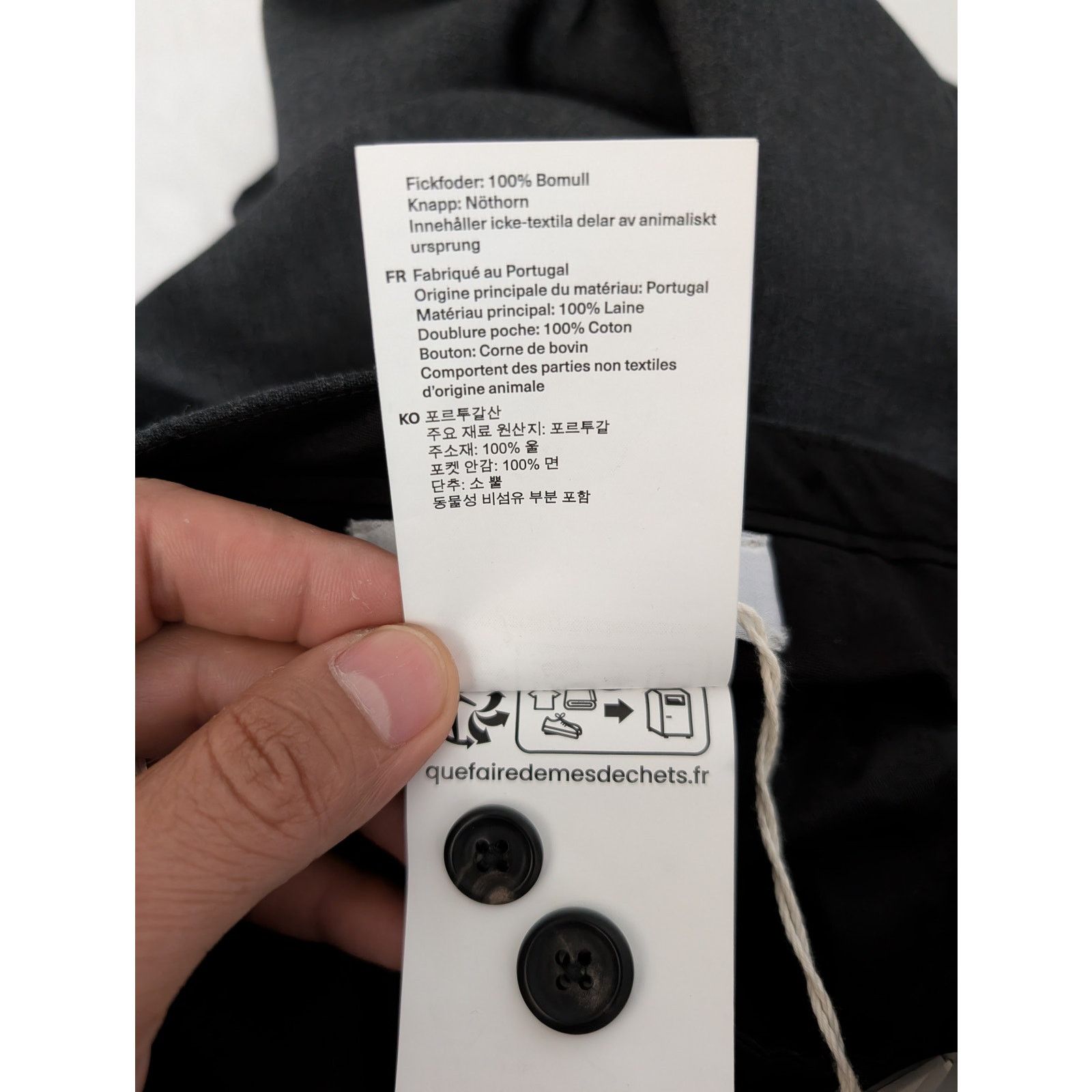 o1rshd1 Men's Casual Pants in Premium Charcoal