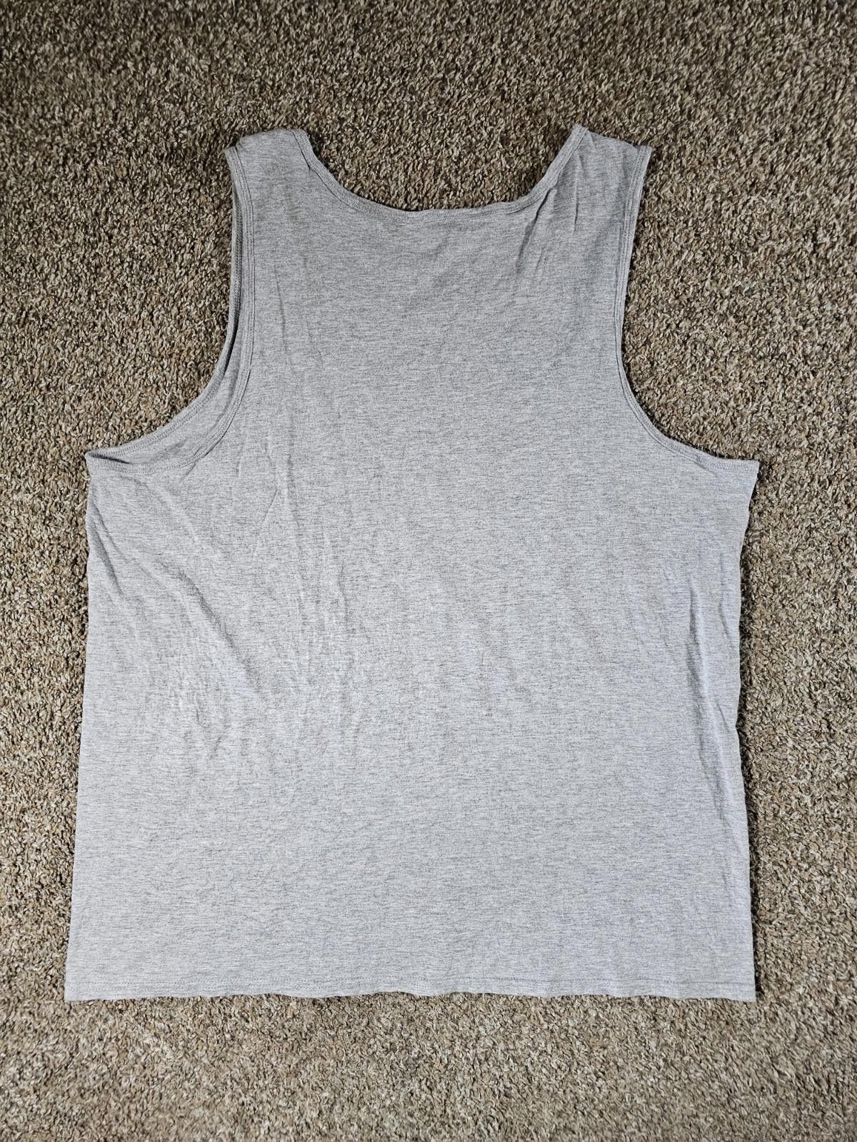 Dead Kennedys Kennedy 2024 Tanktop Gray Mens SEE MEASUREMENTS (XL?) Size US XL / EU 56 / 4 - 5 Thumbnail