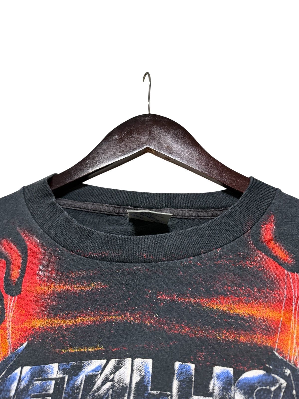 Brockum Vintage 1991 Metallica T-shirt Brockum Rare All Over Print Size US XL / EU 56 / 4 - 5 Thumbnail