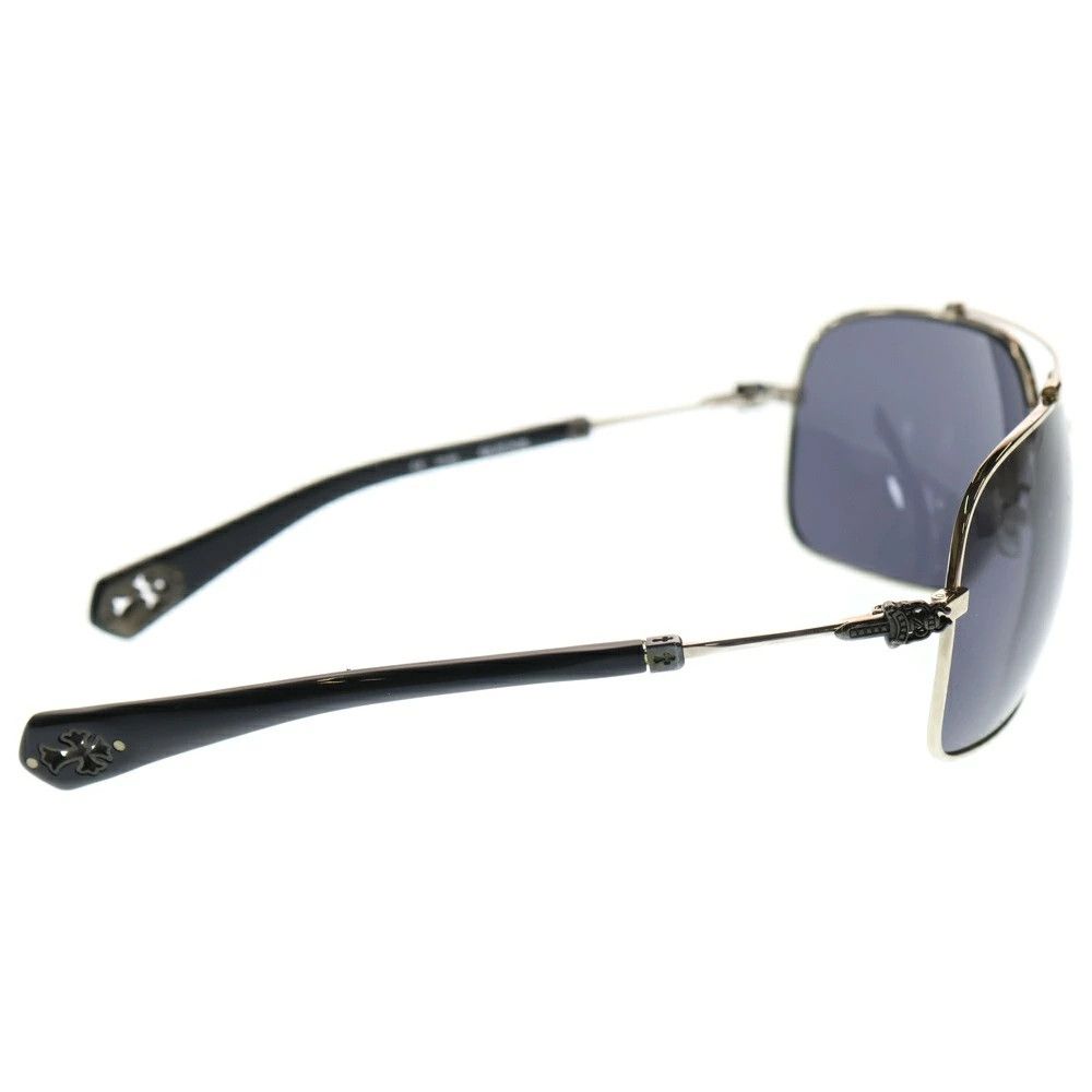 Chrome Hearts CHROME HEARTS QUICKIE Teardrop Sunglasses Black Size ONE SIZE - 3 Thumbnail