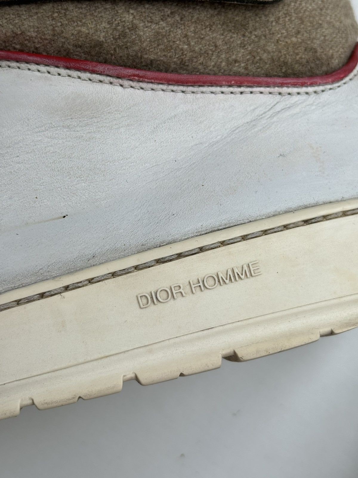 Dior × Hedi Slimane DIOR HOMME Leather High Top Sneakers Size US 7.5 / EU 40-41 - 8 Thumbnail