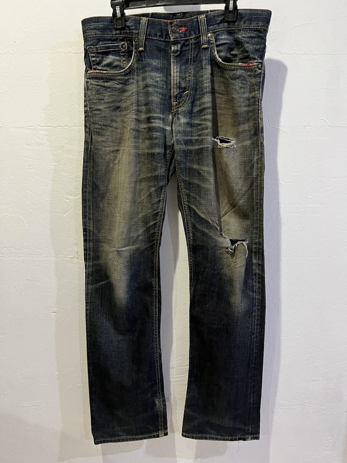 Edwin Vintage Japan Edwin Distressed jeans Size US 34 / EU 50 - 1 Thumbnail