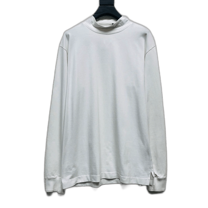 Dior Dior Embroidered Logo Long Sleeve Sweatshirt Size US M / EU 48-50 / 2 - 1 Thumbnail