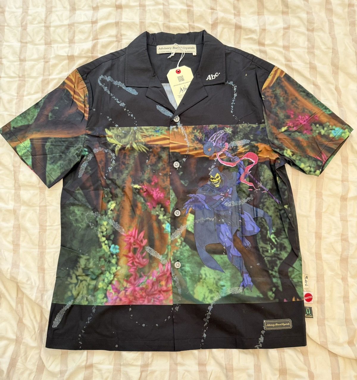 Advisory Board Crystals Abc Masters of the Universe Skeletor Camp Shirt Size US L / EU 52-54 / 3 - 1 Thumbnail