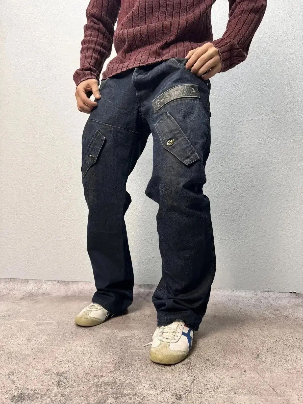 Vintage SALE💣💣 Vintage Junya Watanabe Style G Star raw Bondage Cargo Size US 34 / EU 50 - 13 Thumbnail