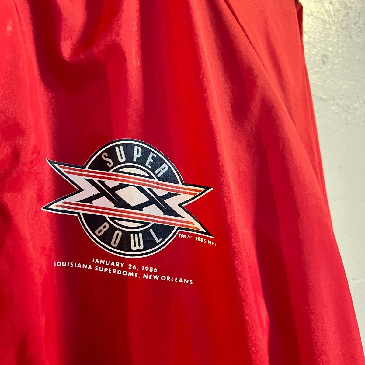 Chalk Line × NFL × Vintage Vintage 1980's Super Bowl XX (Twenty) Chalk Line Jacket - XL Size US XL / EU 56 / 4 - 4 Thumbnail