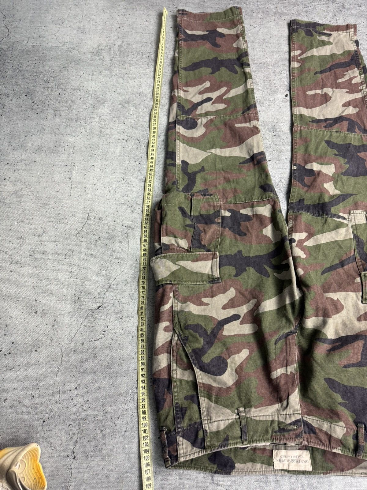Denim & Supply Ralph Lauren Denim & Supply Ralph Lauren Distresed Military Cargo Pants Size US 33 - 11 Thumbnail
