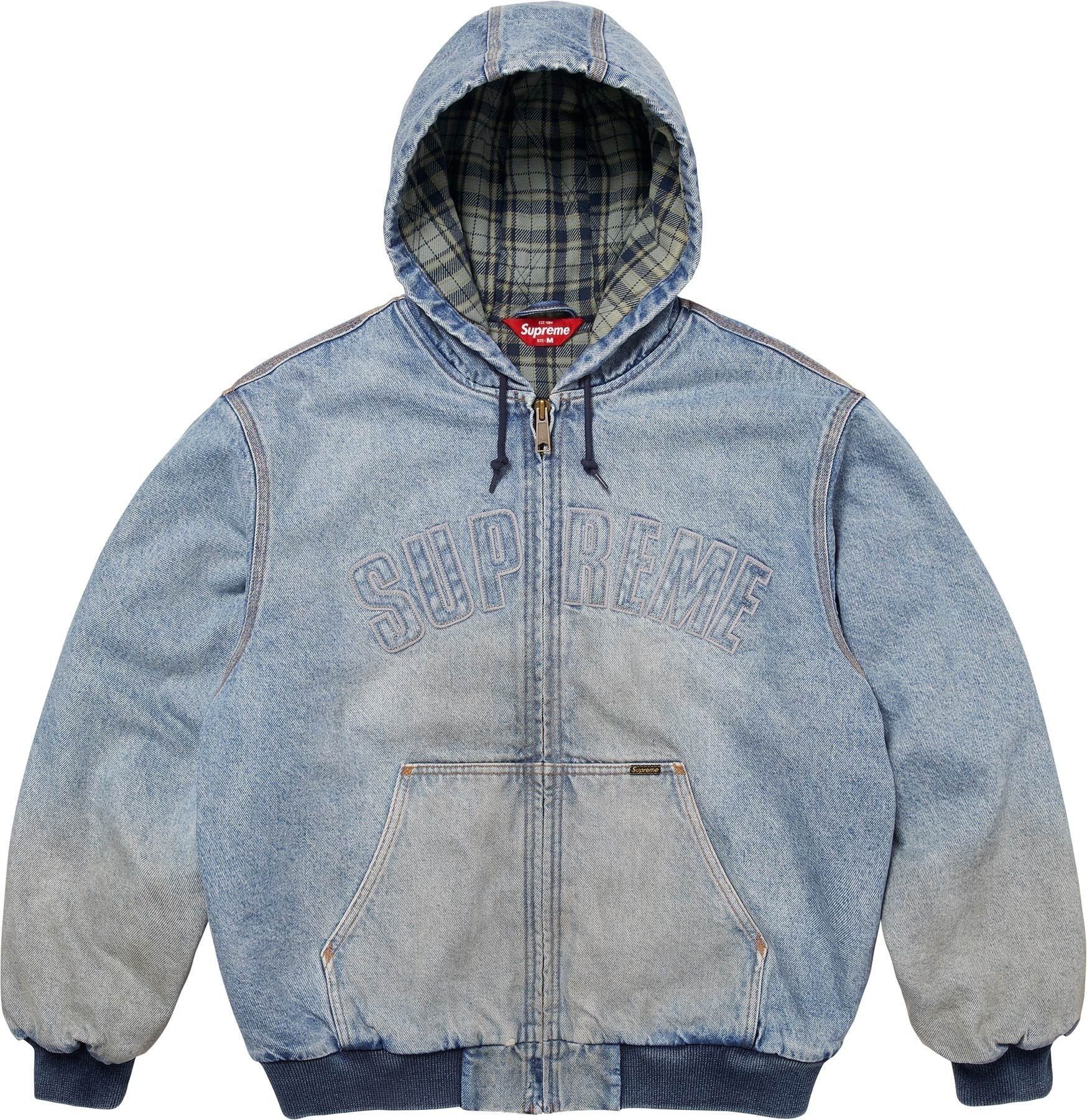 ジャケット・アウター M supreme reflective zip hooded jacket Supreme Reflective Zip Hooded Jacket (SS21) - $168