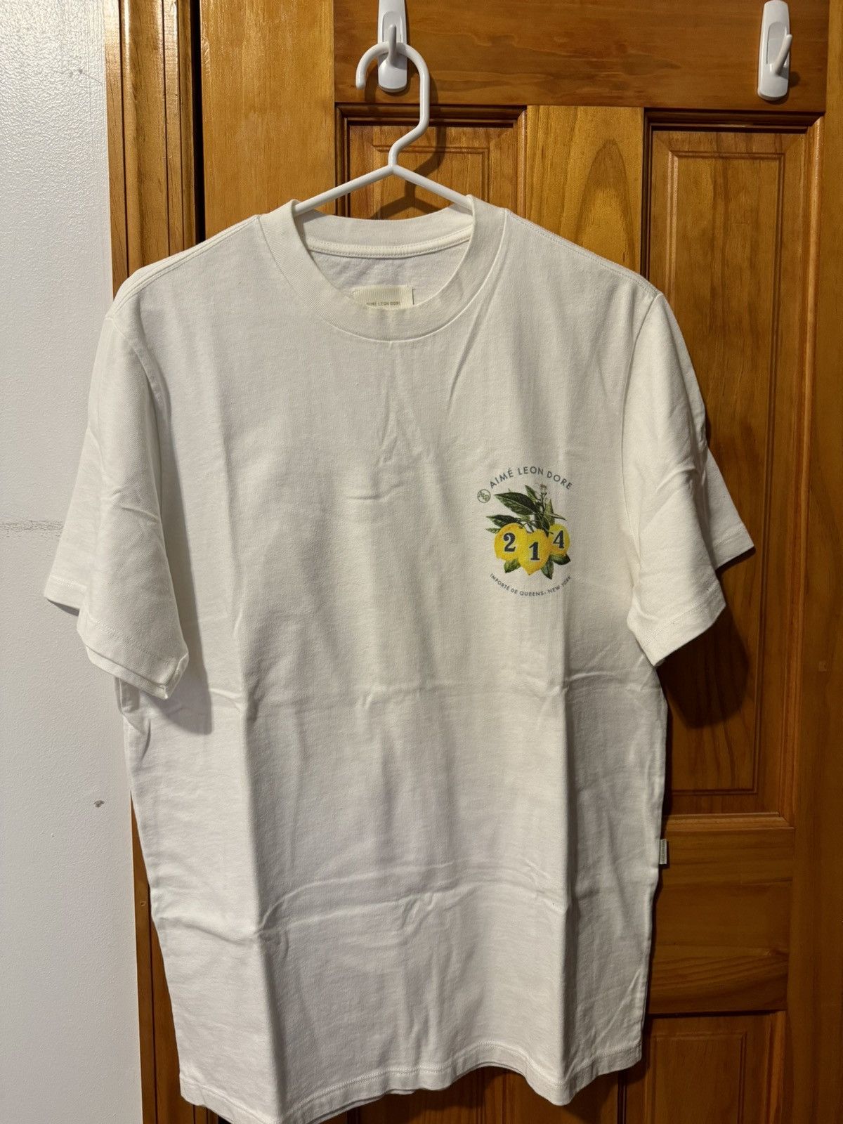 Aime Leon Dore Aime Leon Dore “214” Lemon Tee Small Size US S / EU 44-46 / 1 - 1 Thumbnail