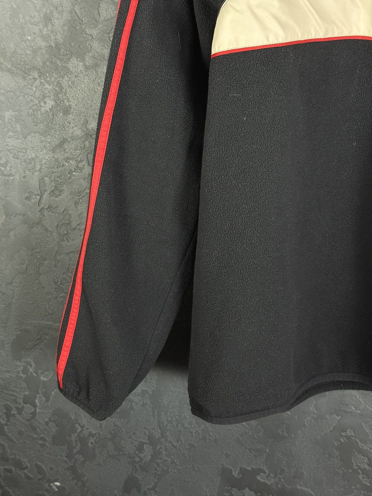 Adidas Adidas MILAN 2012-2013 Football Fleece Sweatshirt 1/4 zip Size US L / EU 52-54 / 3 - 6 Thumbnail