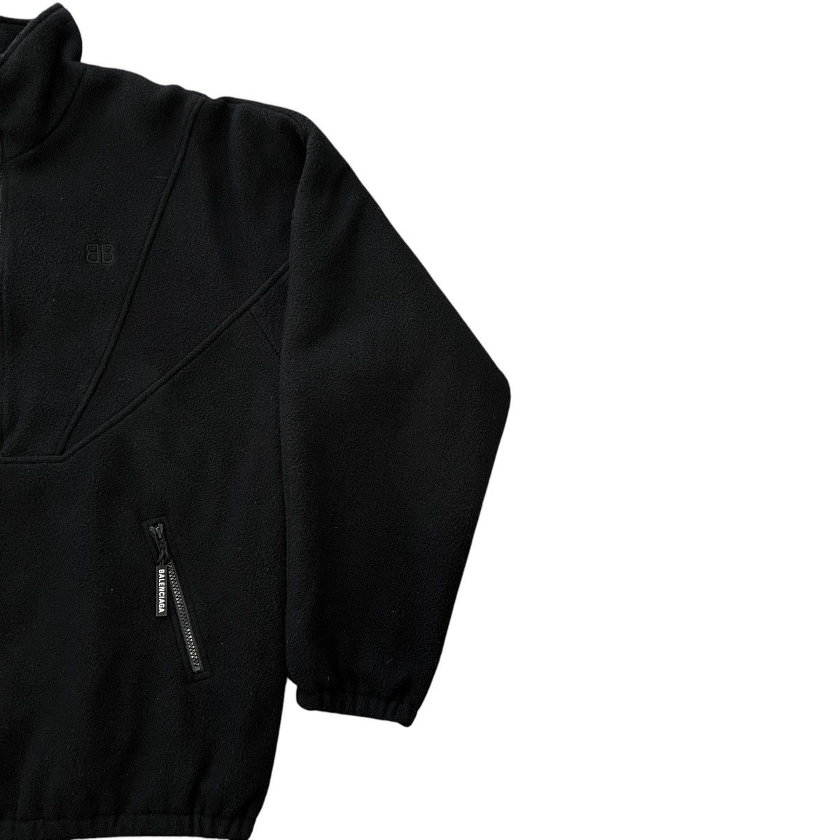 Balenciaga BALENCIAGA 2022AW Sherpa Half-Zip Heavy Fleece Jacket Size US S / EU 44-46 / 1 - 3 Thumbnail