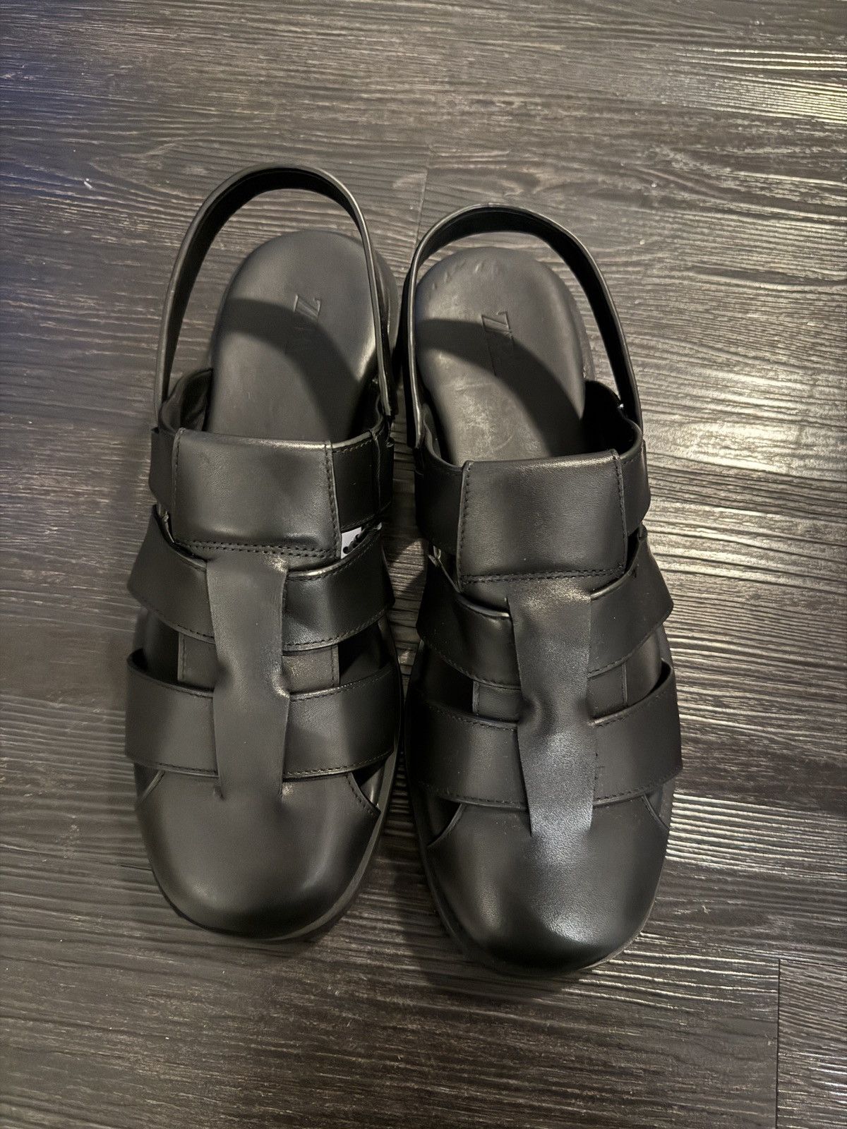 Zara Zara Leather Fisherman Sandals Size 44/Men US Size 11 Size US 11 / EU 44 - 3 Thumbnail