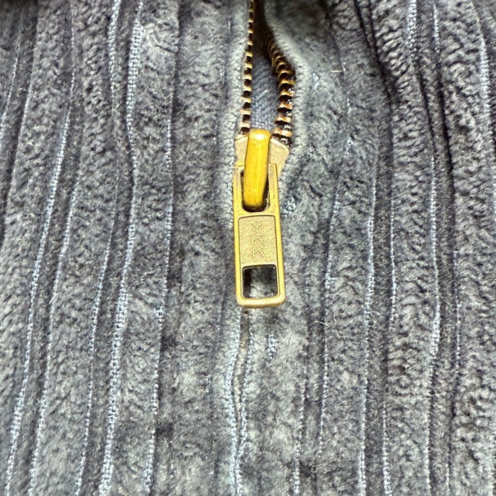 Vintage Vintage 90s Y2K Navy Blue Limited Chinos Zipup Thick Corduro Size US L / EU 52-54 / 3 - 4 Thumbnail