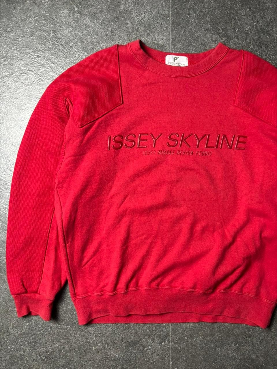 Issey Miyake 1982 Issey Miyake Skyline Staff Sweatshirt Size US L / EU 52-54 / 3 - 3 Thumbnail
