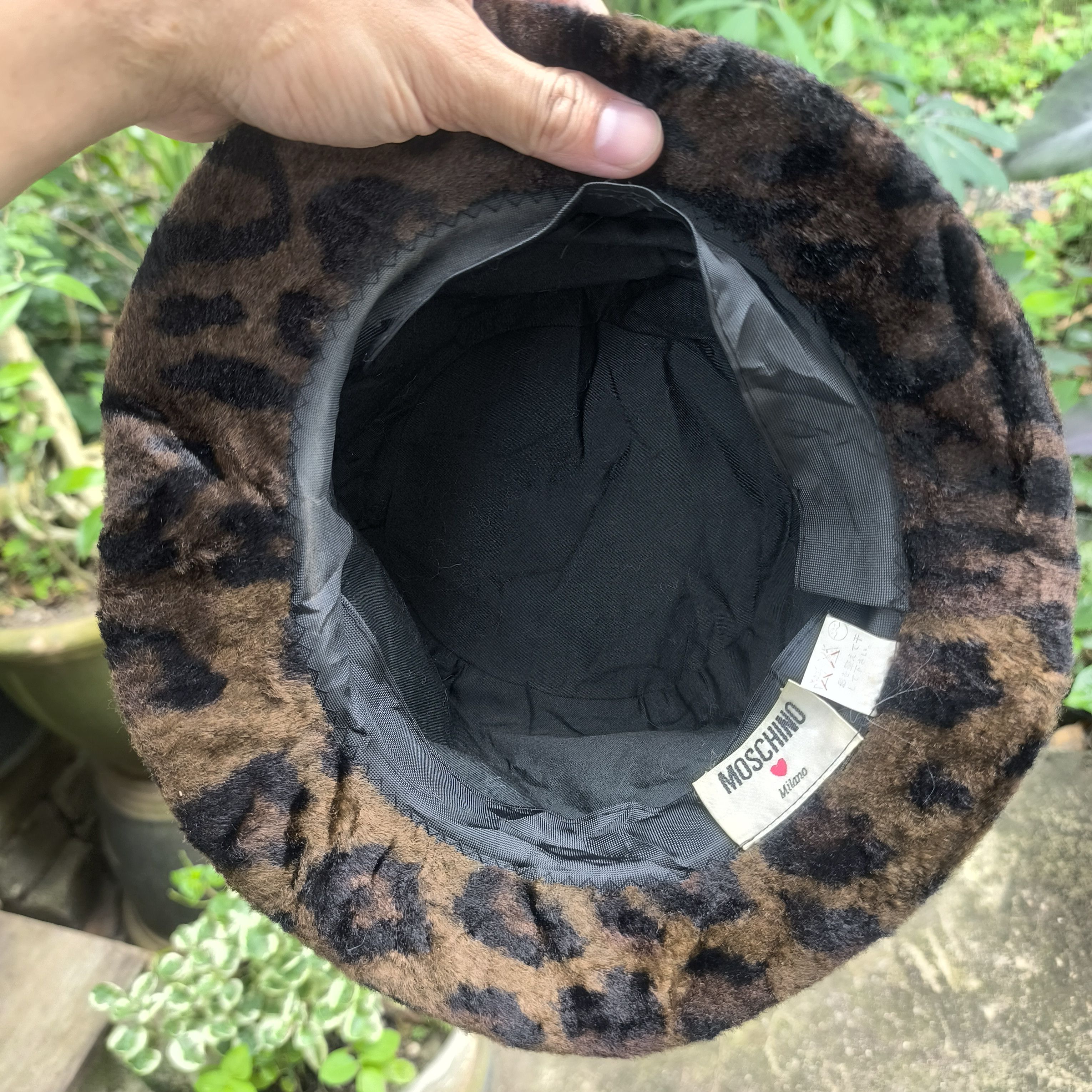 Moschino AUTHENTIC MOSCHINO HAT LEOPARD Size ONE SIZE - 7 Thumbnail