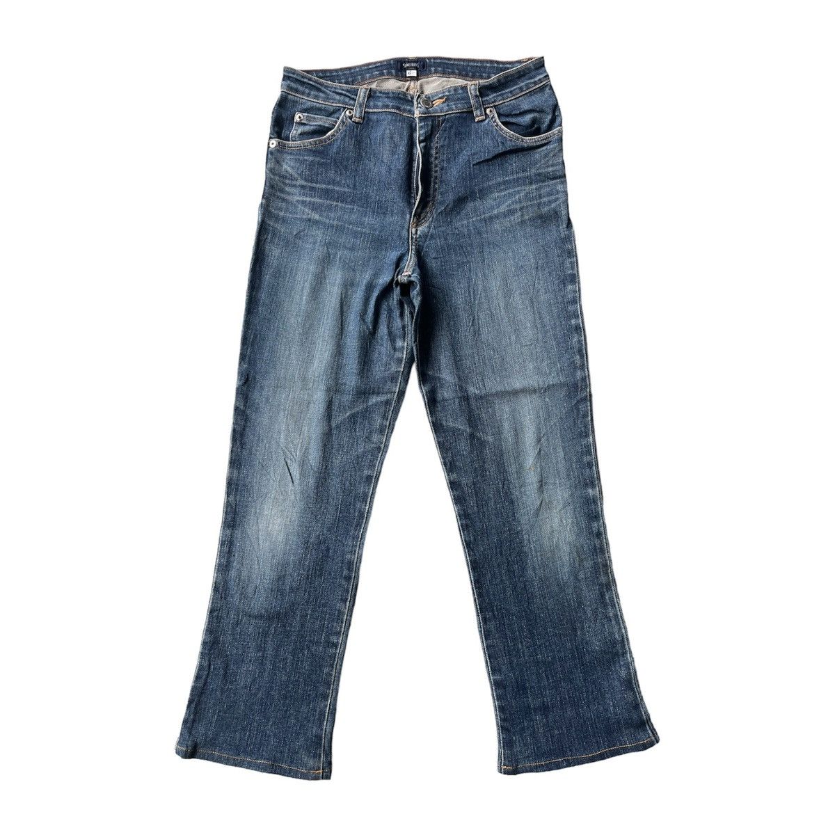 Edwin Vintage Something By Edwin Ankle Cut Jeans Size 30" / US 8 / IT 44 - 2 Thumbnail