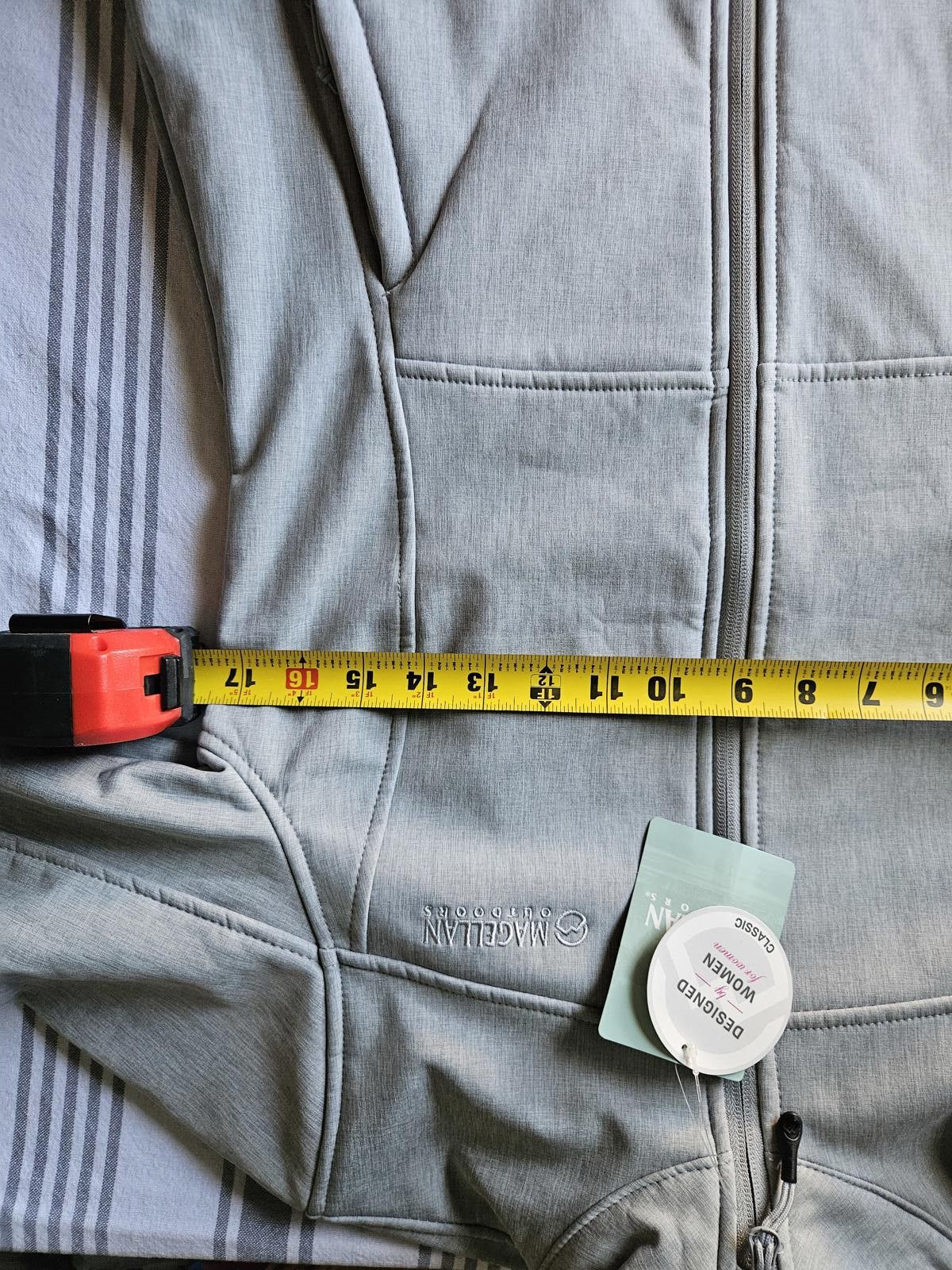 Designer Gray Magellan Jacket, light gray, NWT size small Size S / US 4 / IT 40 - 8 Thumbnail