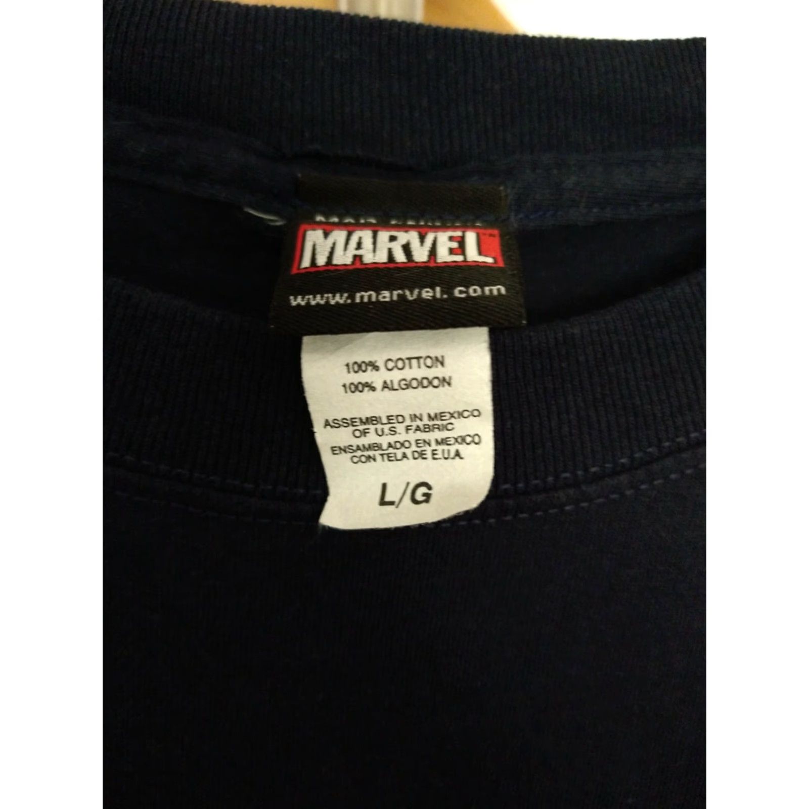 Vintage VINTAGE Marvel Punisher 2003 T Shirt Mad Engines L Mens Blue Cotton Short Sleeve Size US L / EU 52-54 / 3 - 2 Thumbnail