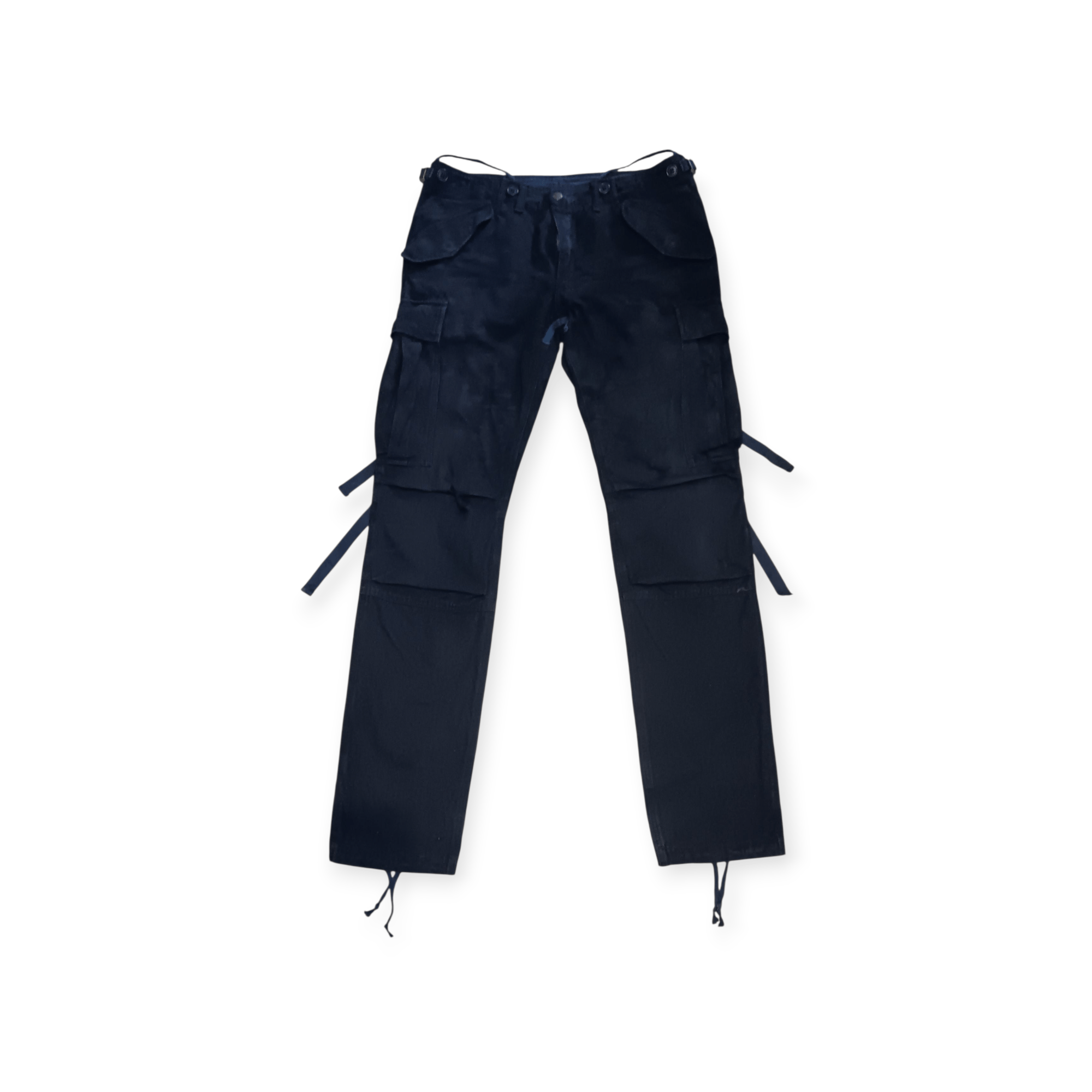 Maison MIHARA YASUHIRO RARE MIHARA YASUHIRO BLUE CAMO BONDAGE CARGOPANT Size US 32 / EU 48 - 1 Thumbnail