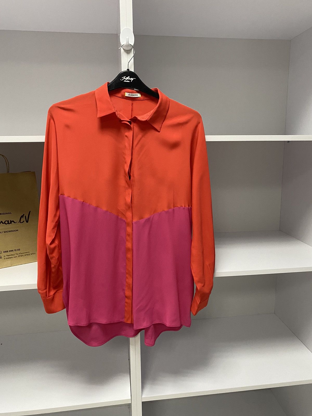 Iceberg × Vintage Vintage Iceberg Women’s Blouse Shirt Size M / US 6-8 / IT 42-44 - 6 Thumbnail