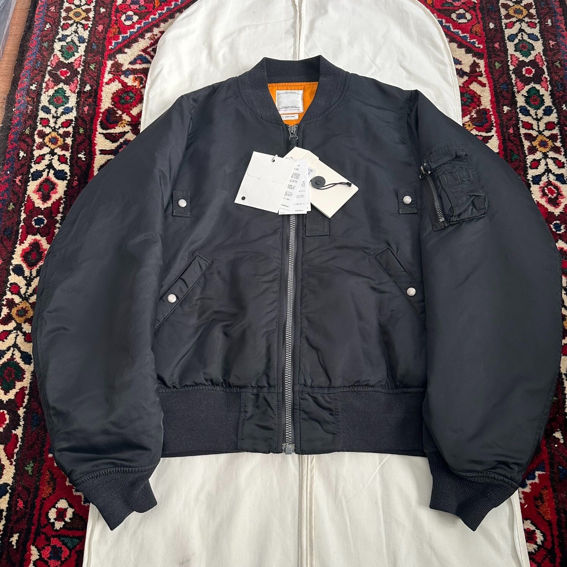 Visvim VISVIM 20AW THORSON MA1 Mud-Dyed Jacket Size US L / EU 52-54 / 3 - 2 Thumbnail