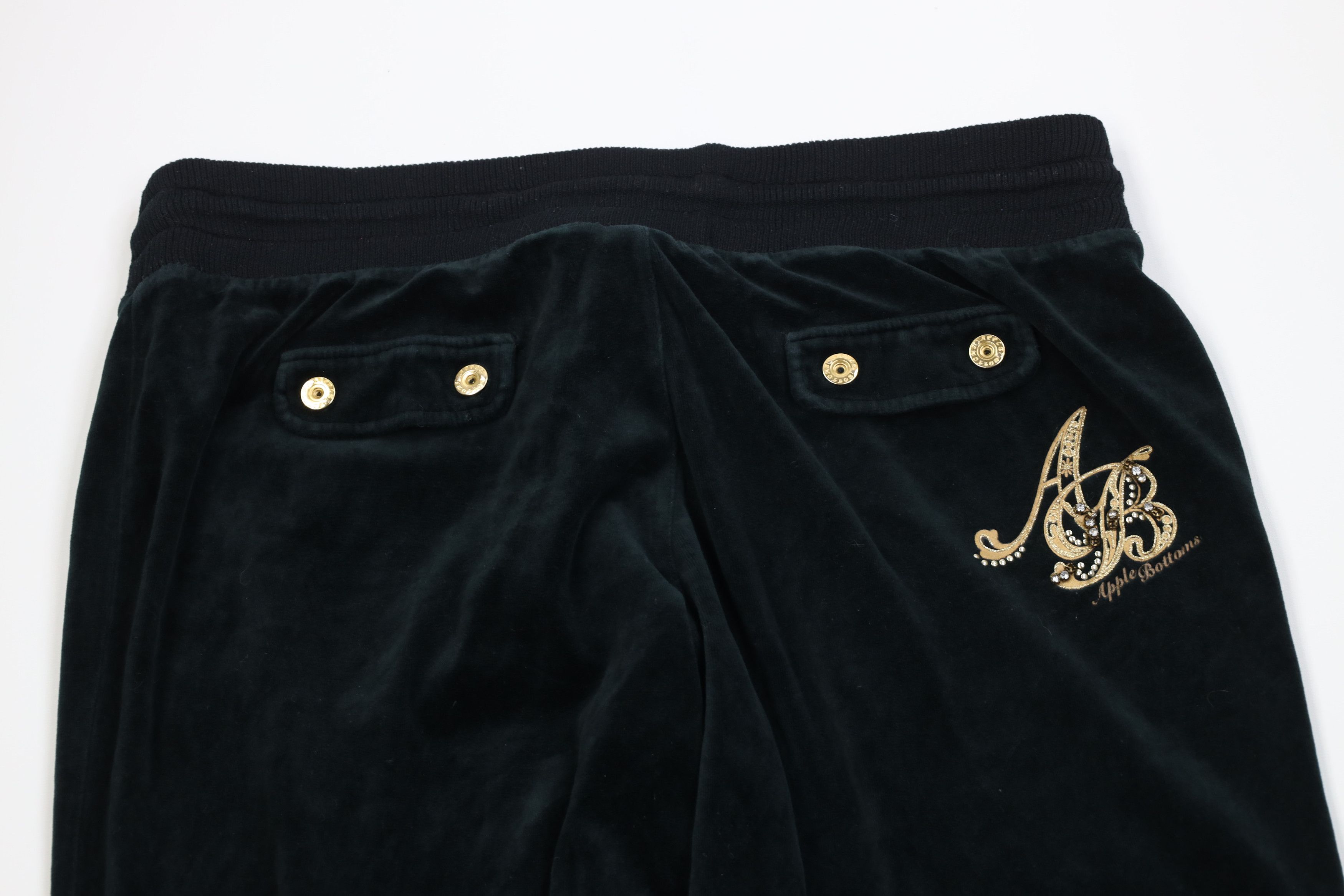 Vintage Vintage 90s Y2K Apple Bottoms Wide Leg Sweatpants Pants Size 38" / US 16 / IT 52 - 10 Thumbnail