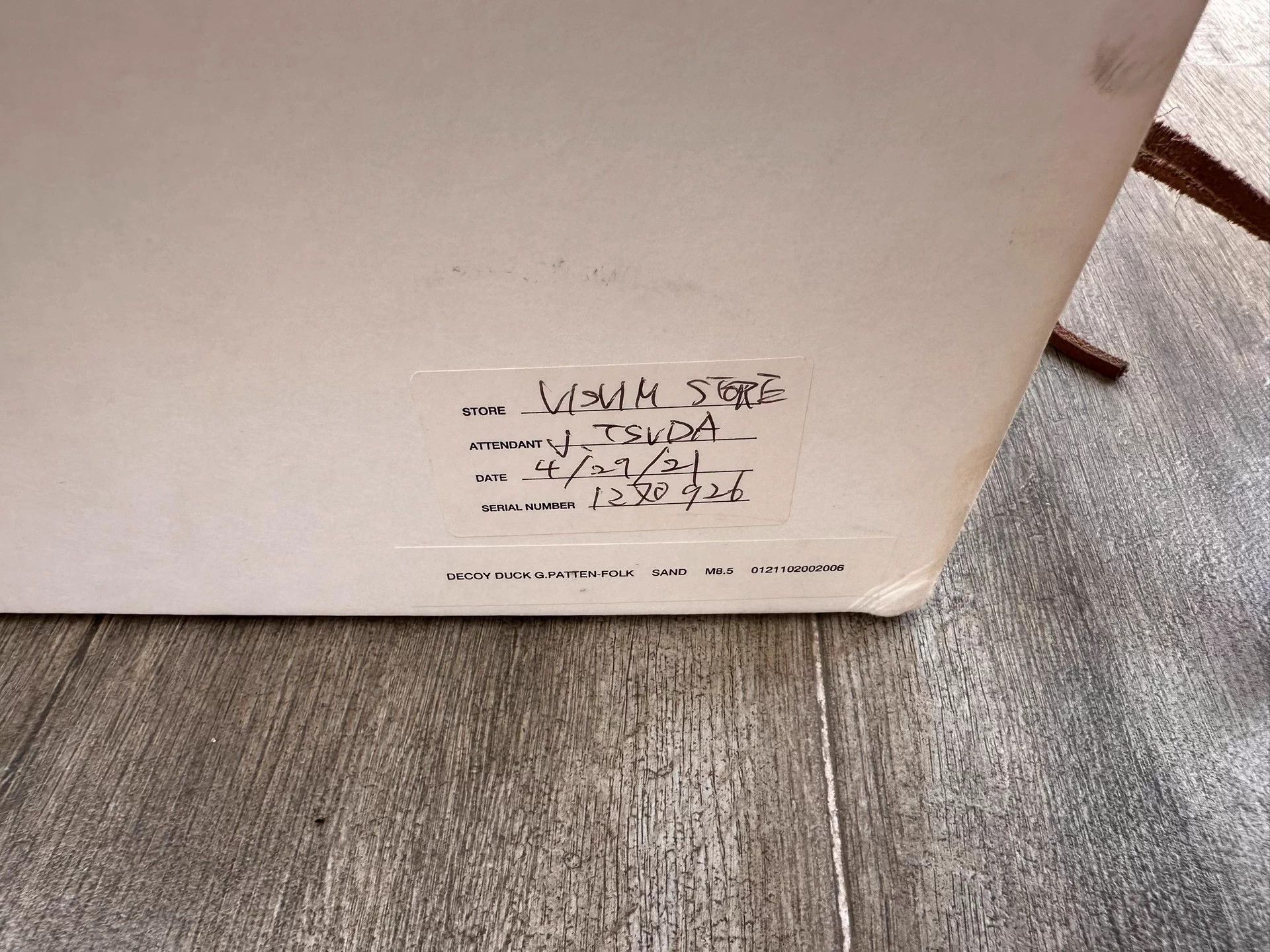 Visvim VISVIM 21SS DECOY DUCK Horween & Swedish Veg Tan Good US8.5 Size US 8.5 / EU 41-42 - 7 Thumbnail