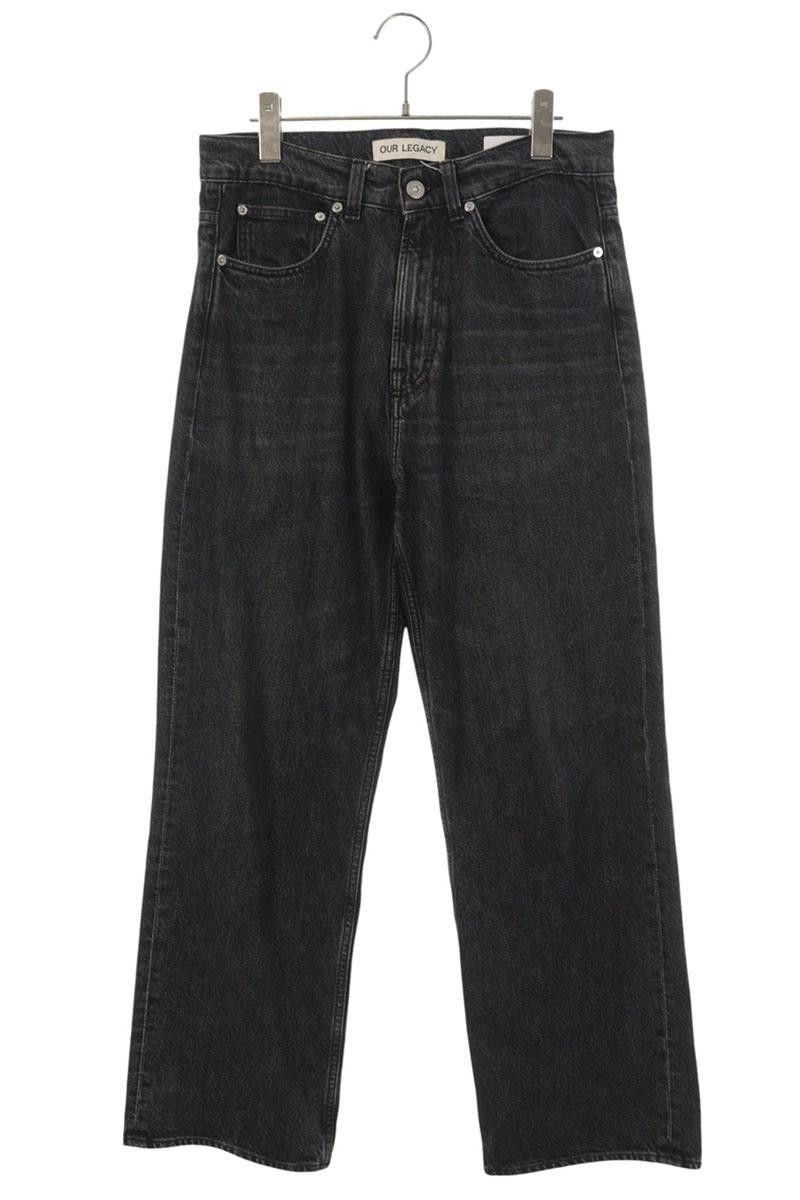 Our Legacy OUR LEGACY Third Cut Straight Black Jeans Size 44 | Grailed
