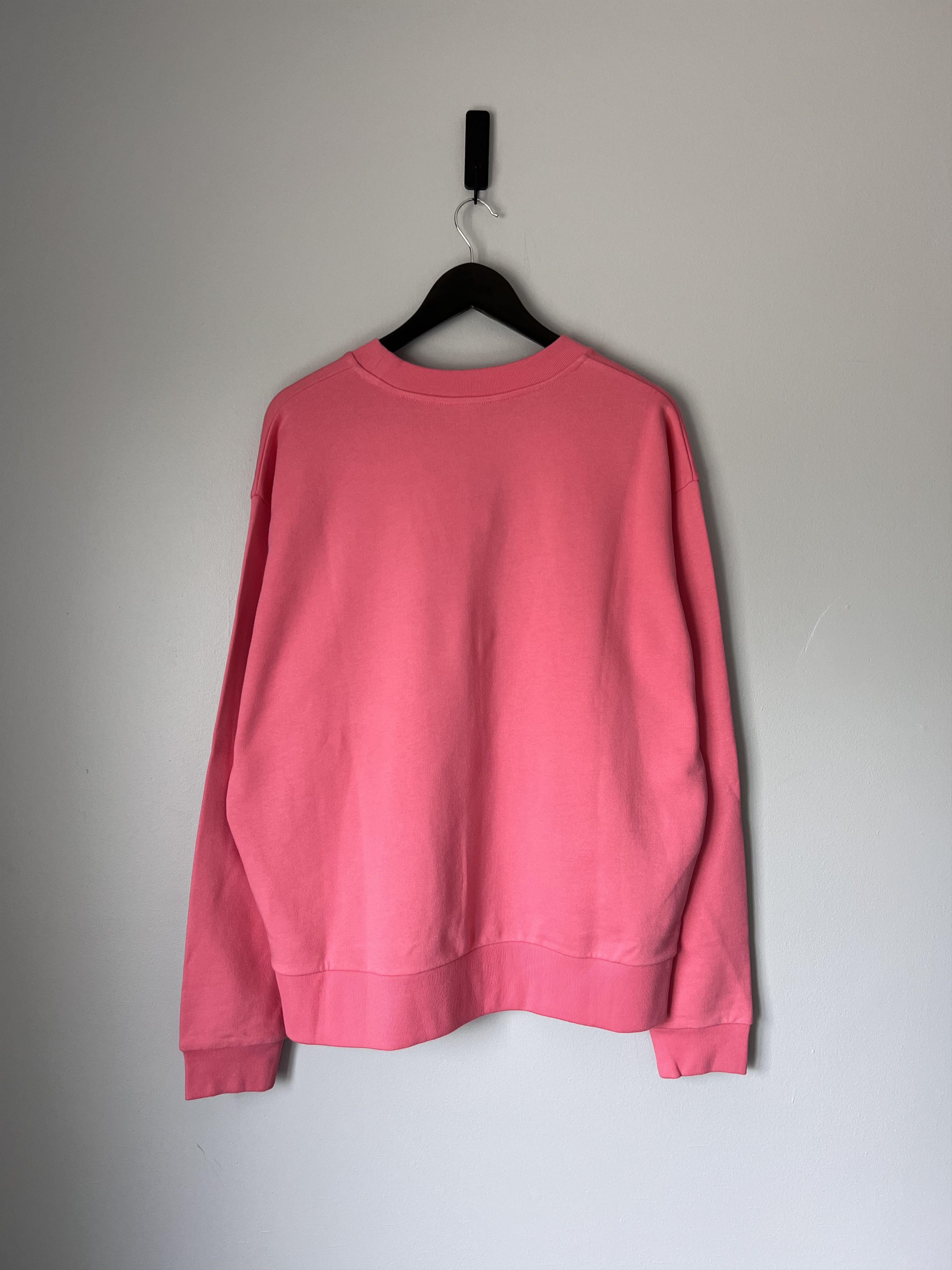 Marni Marni Logo Cotton Sweatshirt in Pink Candy Size US M / EU 48-50 / 2 - 4 Thumbnail