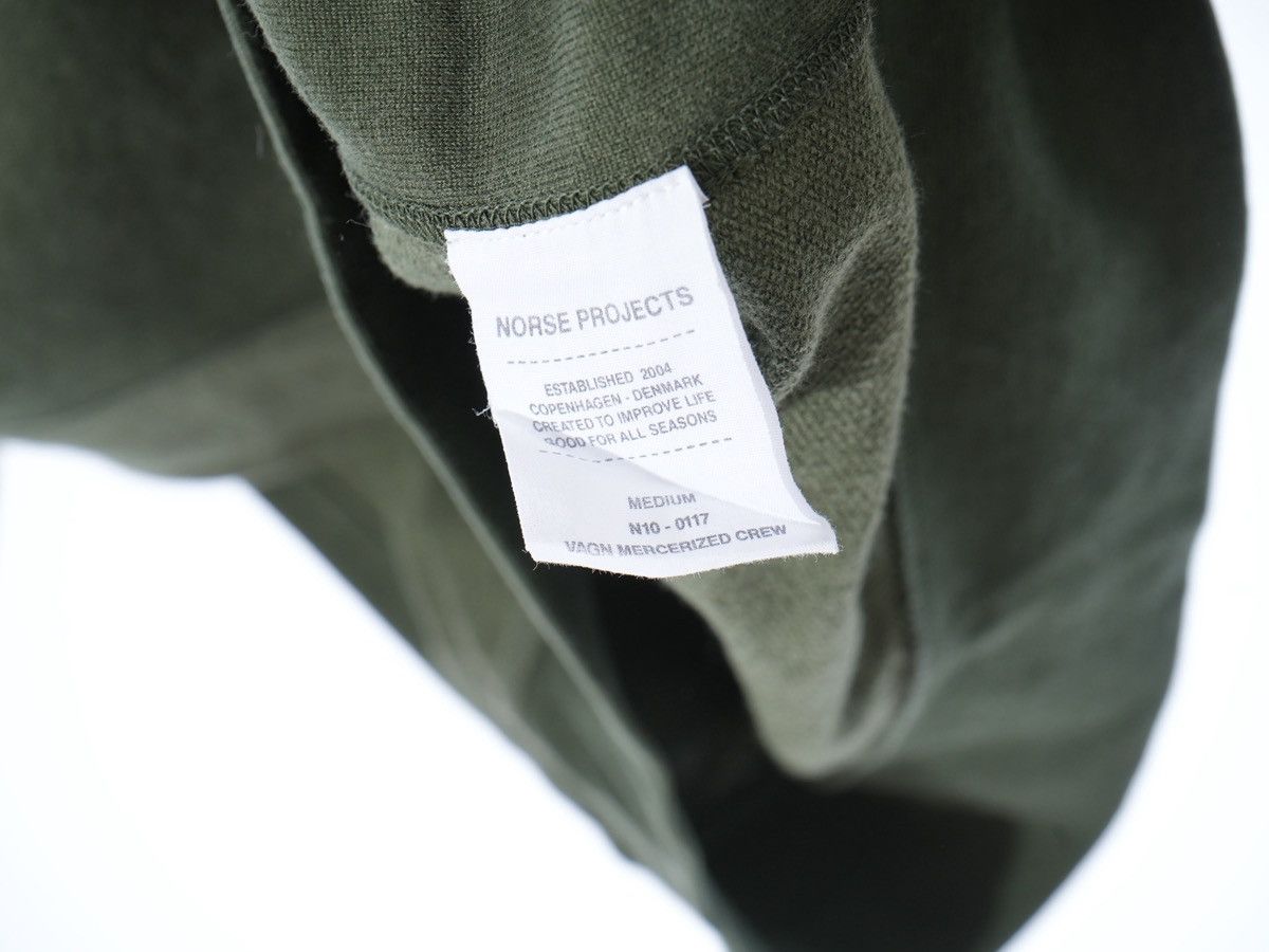 Norse Projects Norse Projects VAGN MERCERIZED Crew Sweatshirt Long Sleeve Size US M / EU 48-50 / 2 - 4 Thumbnail