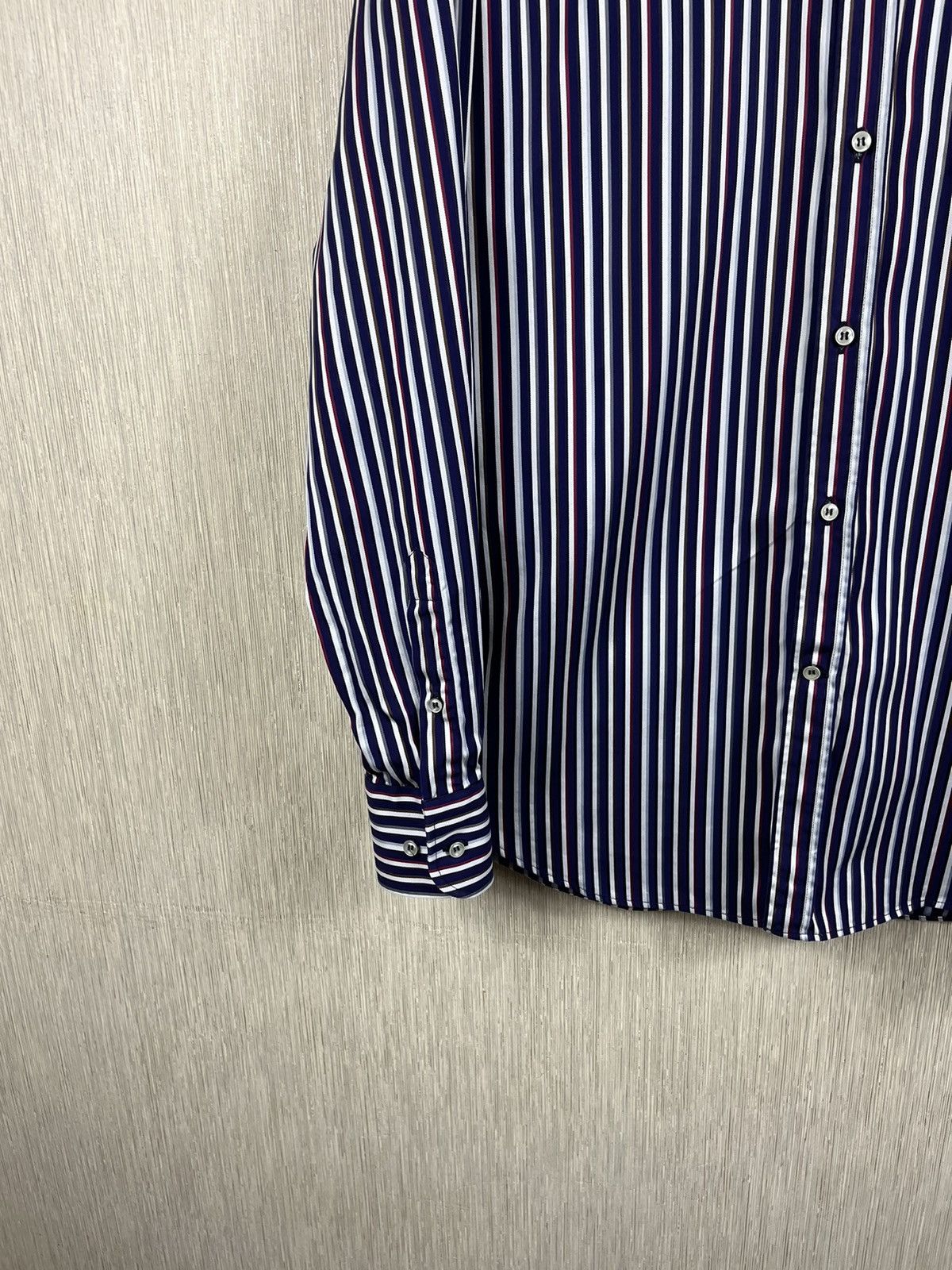 Paul & Shark Paul & Shark striped shirt with pocket logo casual Italy Size US M / EU 48-50 / 2 - 7 Thumbnail