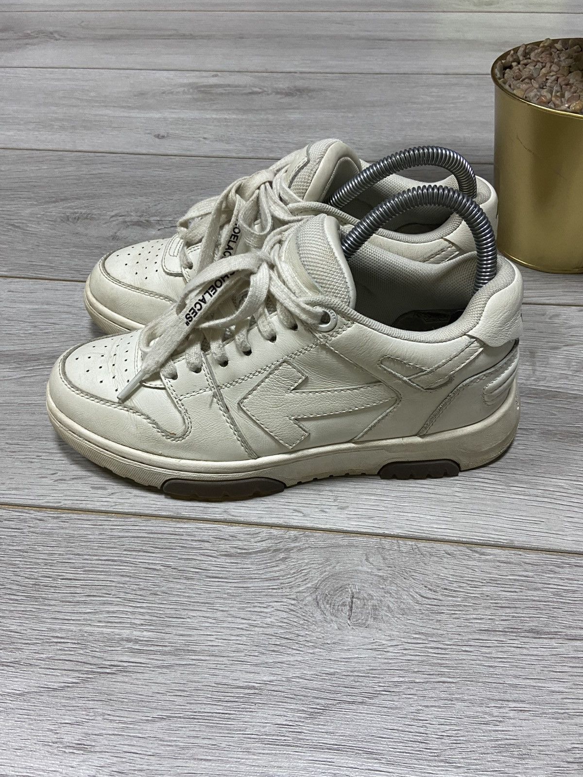 Off-White OFF WHITE Office leather Sneakers White arrow Size US 6 / IT 36 - 6 Thumbnail