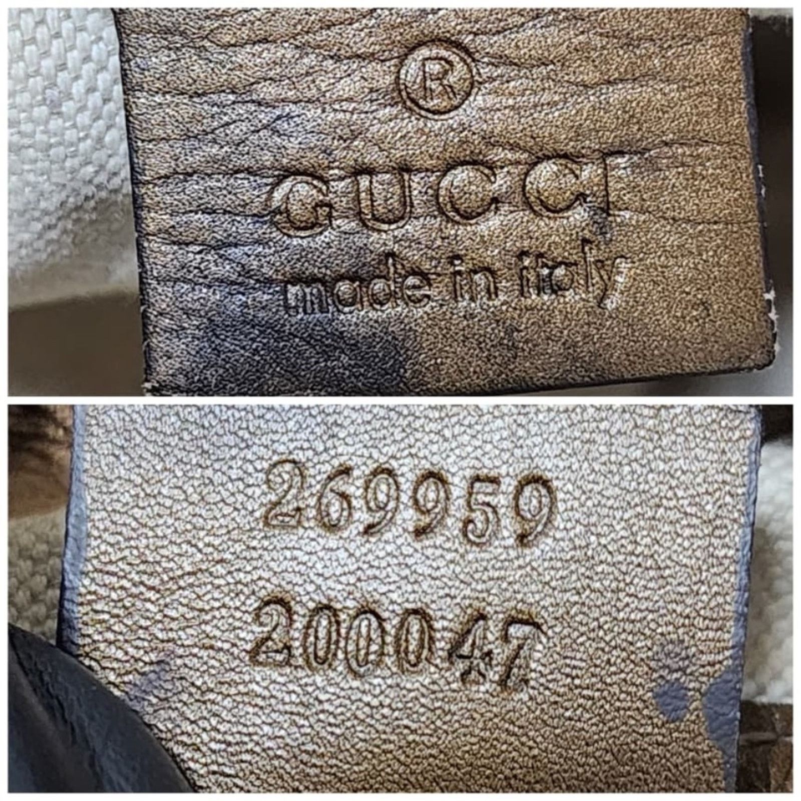Gucci Authentic Gucci GG Canvas Heart Bit Hobo Bag Brown Size ONE SIZE - 2 Thumbnail
