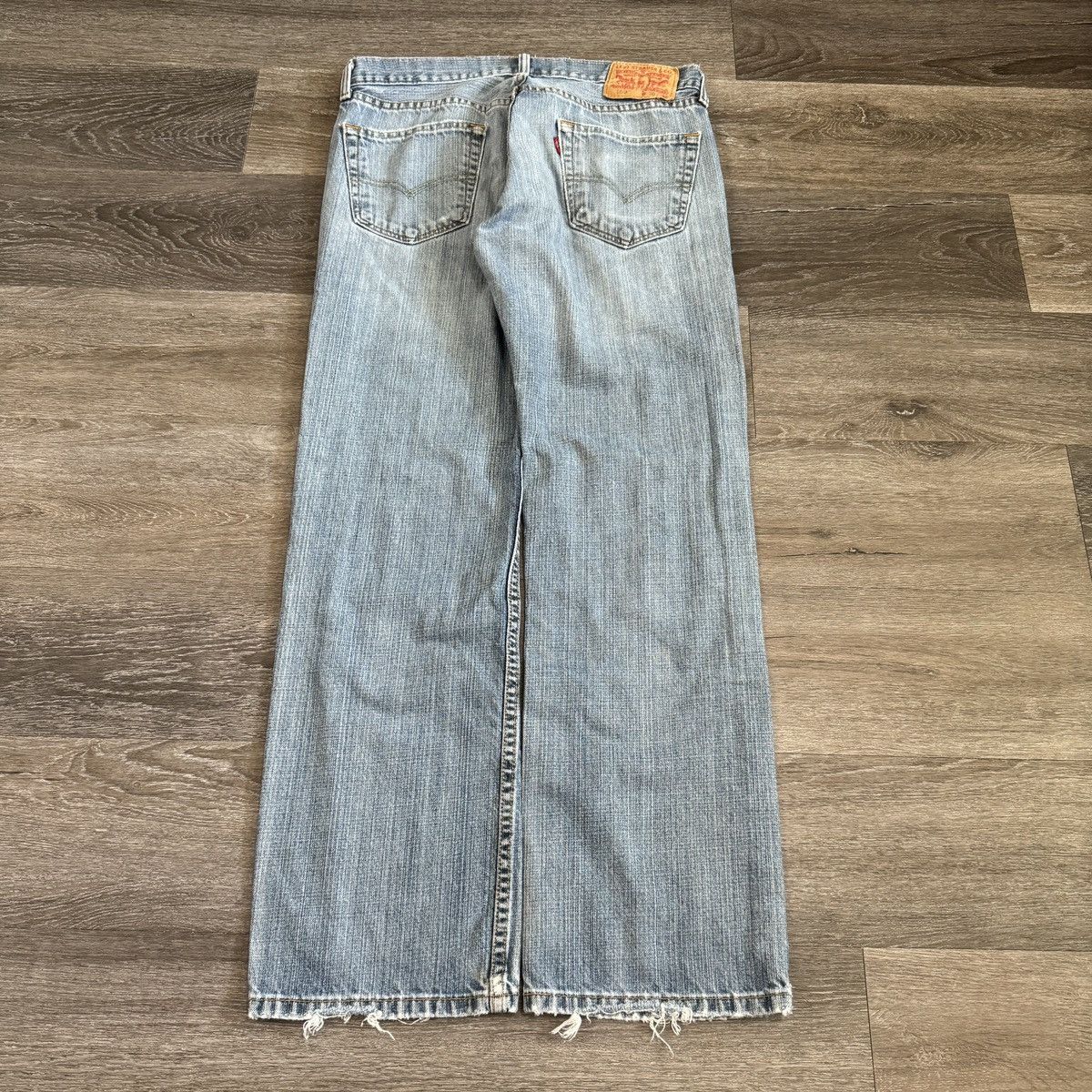 Levi's × Vintage Crazy Vintage y2k Levi’s 559 boot cut faded & distressed jea Size US 30 / EU 46 - 1 Thumbnail