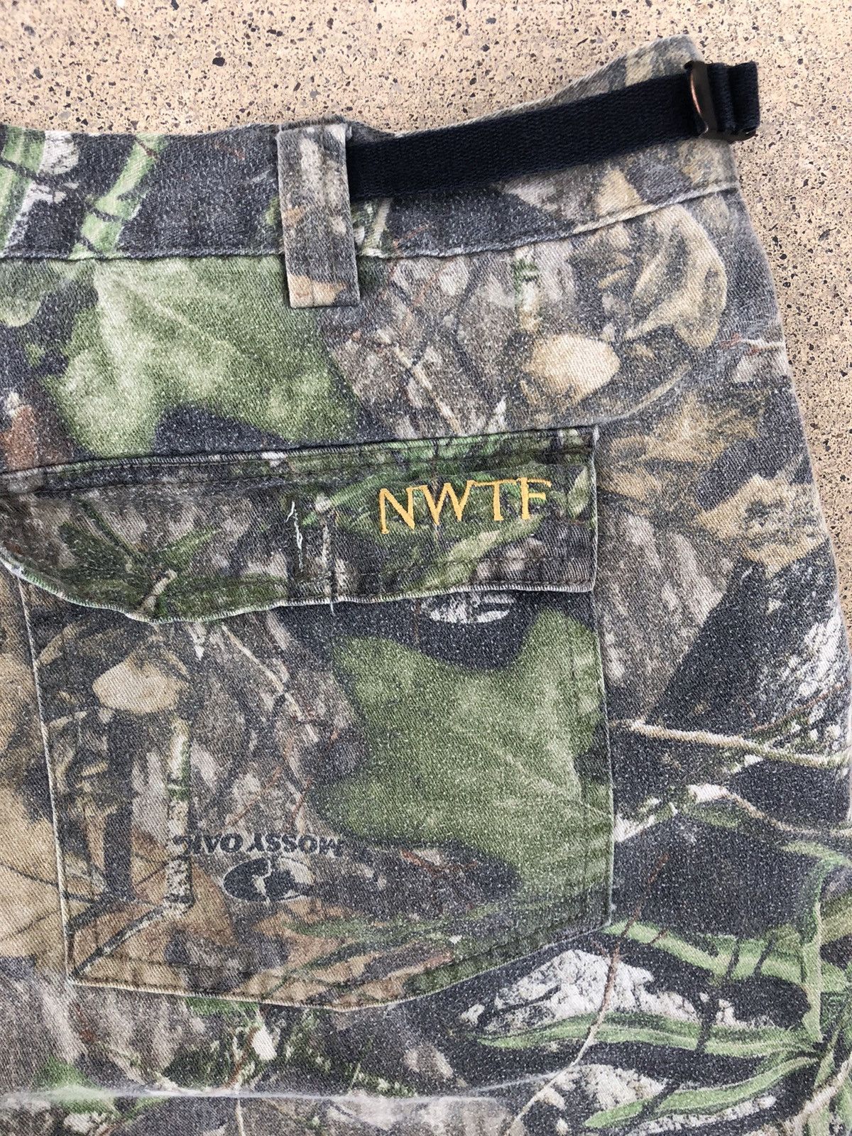 Vintage Vintage faded camo cargo pants Size US 42 / EU 58 - 4 Thumbnail