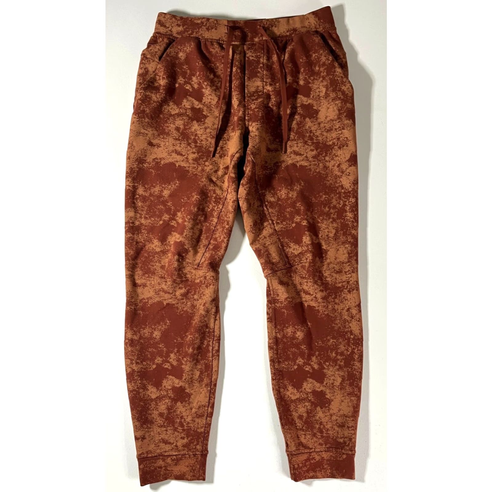 Lululemon Lululemon Men's City Sweat Jogger French Terry Astral Dark Terracotta Dsrt Sz M Size US 31 - 3 Thumbnail