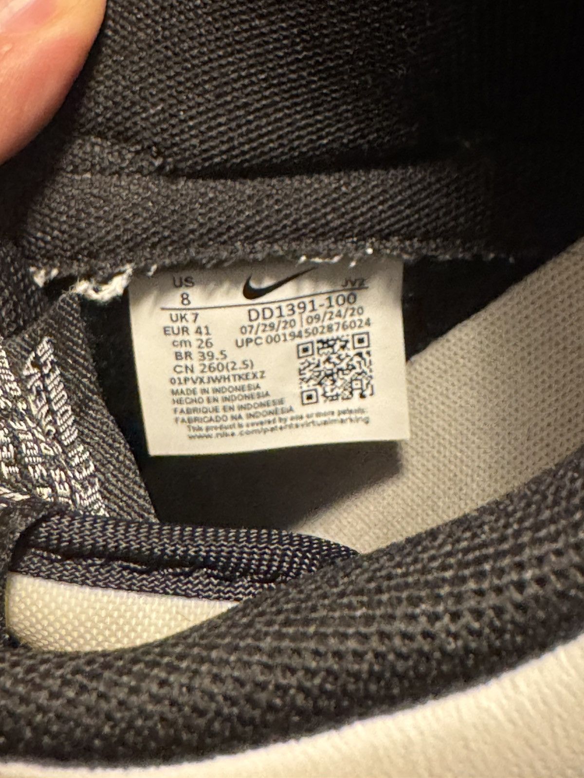 Nike NIKE AIR DUNKS PANDA Size US 8 / EU 41 - 9 Thumbnail
