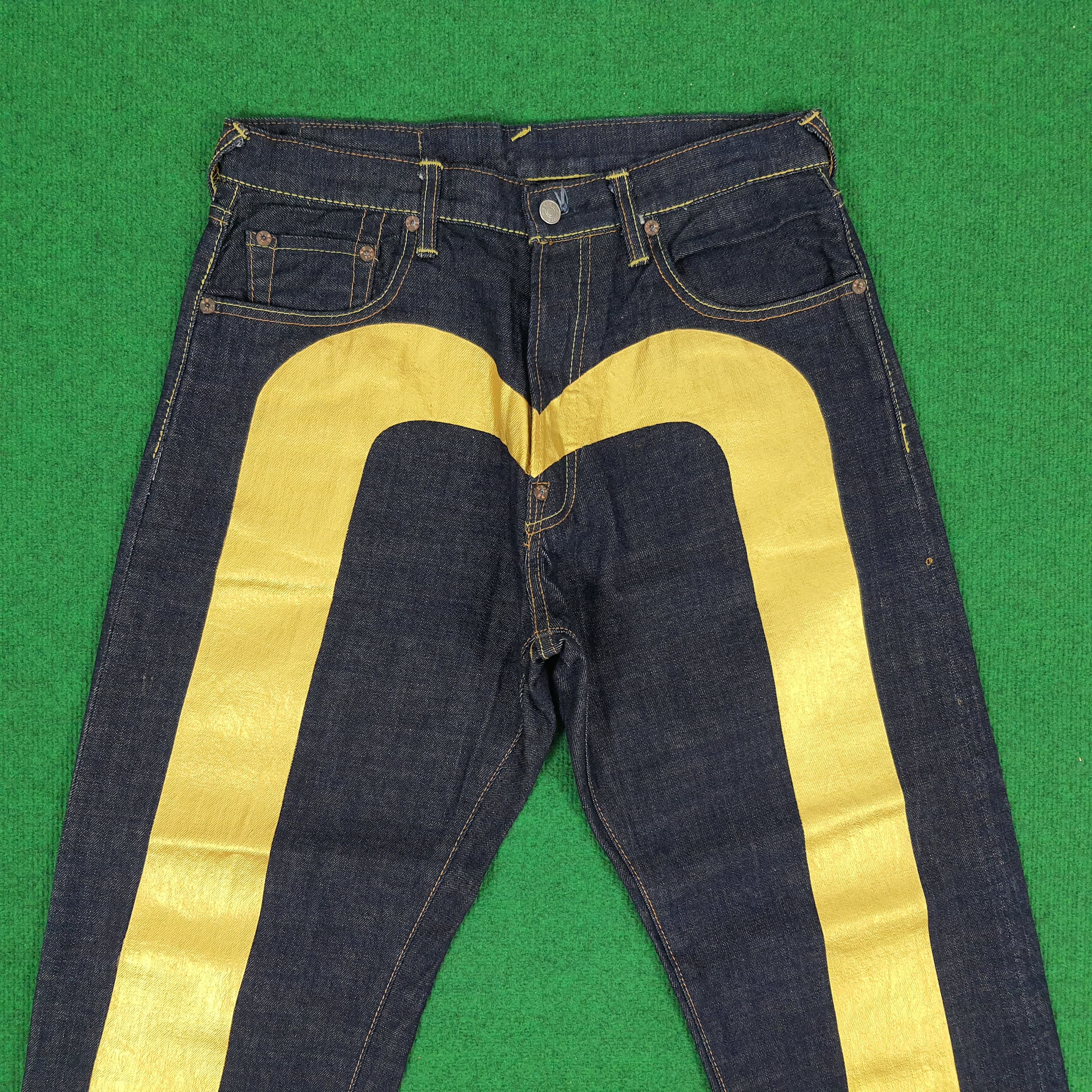 Japanese Brand Vintage Evisu Japanese Brand Custom Daicock Selvedge Jeans Size US 31 - 2 Thumbnail