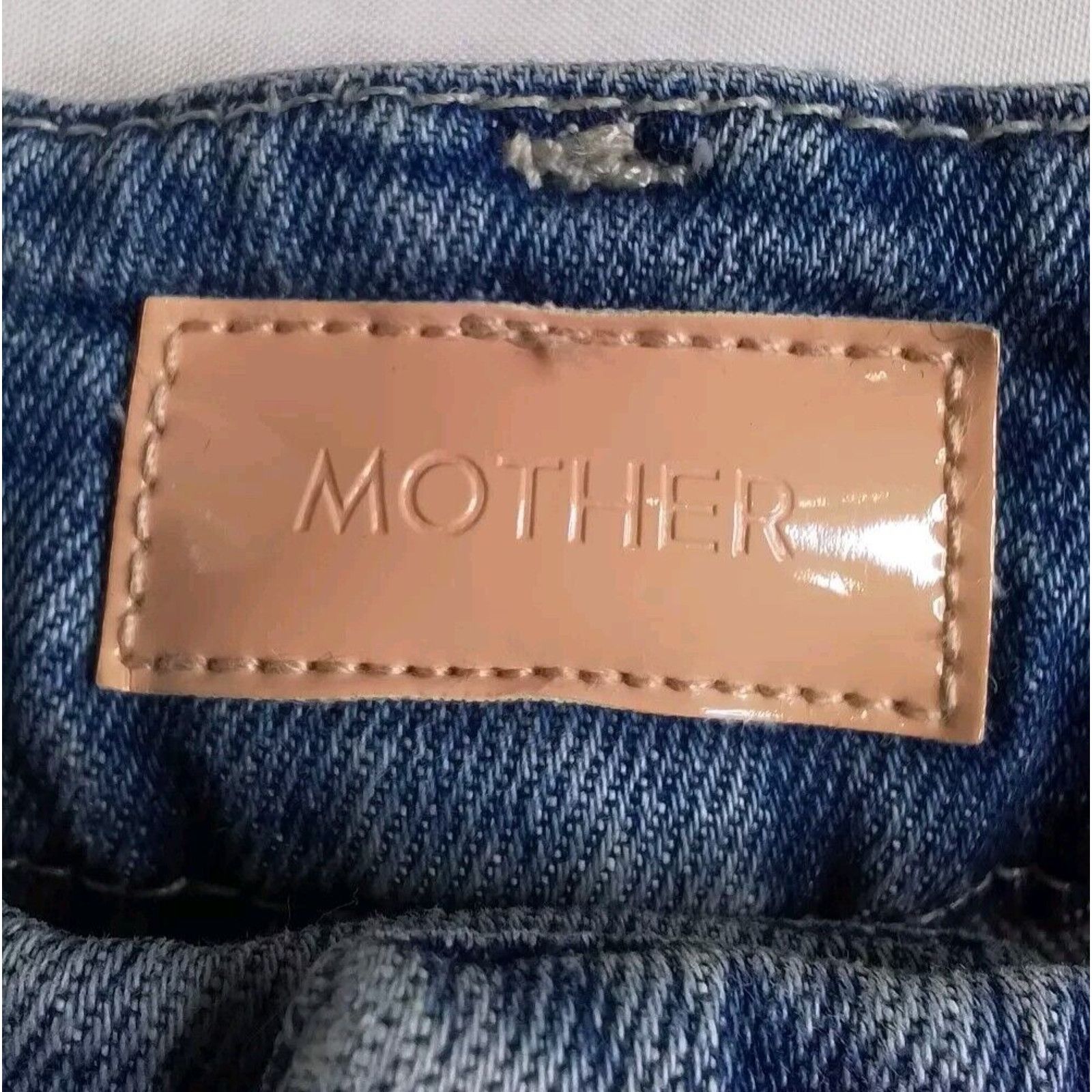 MOTHER Mother Jeans Women's 24 The Looker Ankle Fray Size 24" / US 00 / IT 34 - 7 Thumbnail
