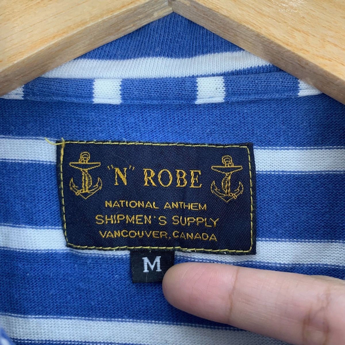 Vintage Vintage NATIONAL ANTHEM N ROBE Made In Canada Polo Size M / US 6-8 / IT 42-44 - 5 Thumbnail