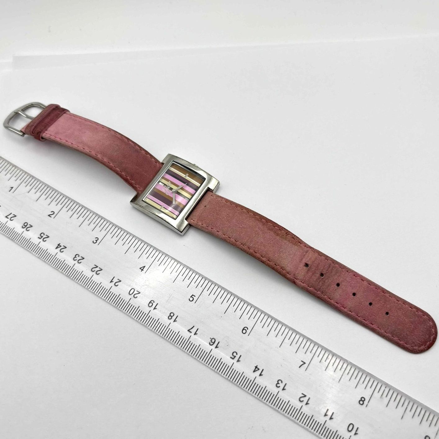 Other Retro Pink Striped Watch Size ONE SIZE - 4 Thumbnail