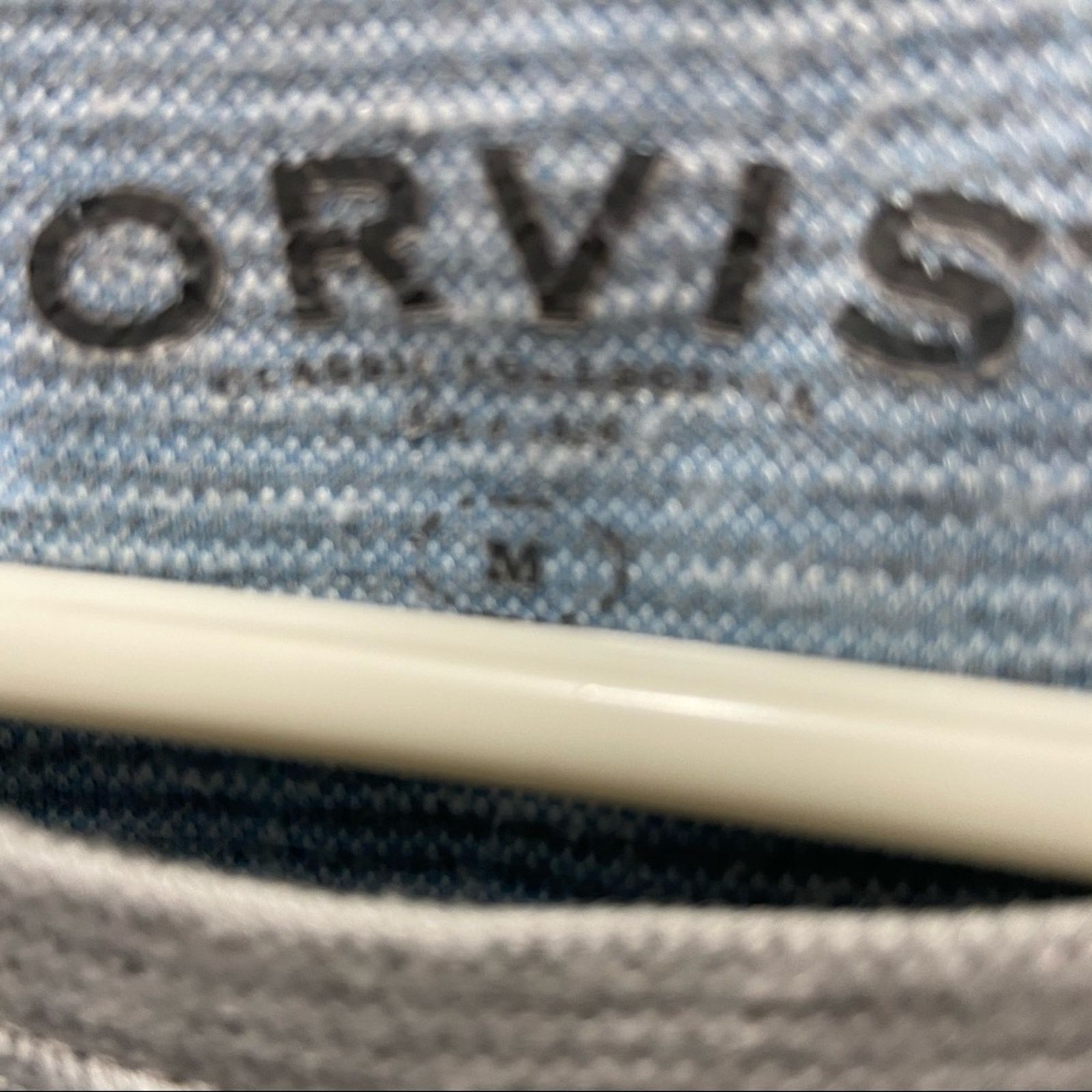 Orvis Orvis Sweatshirt Striped Pullover Zig Zag Gray White Medium Size US M / EU 48-50 / 2 - 3 Thumbnail