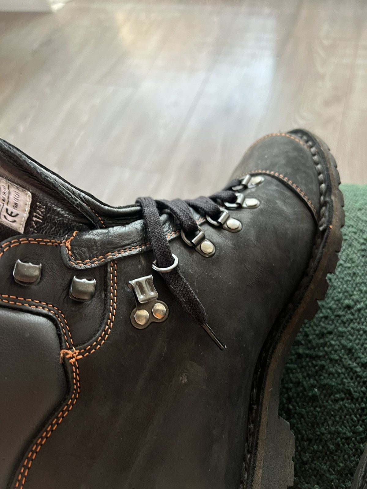 Designer Archival Magellan & Mulloy Hand Italy Crafted Bikers Boots Size US 8 / EU 41 - 14 Thumbnail