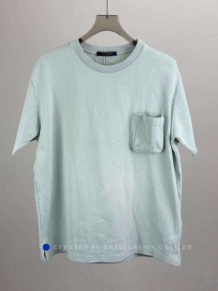 Louis Vuitton Green Short Sleeve Pocket Shirt - XL Size US XL / EU 56 / 4 - 1 Thumbnail