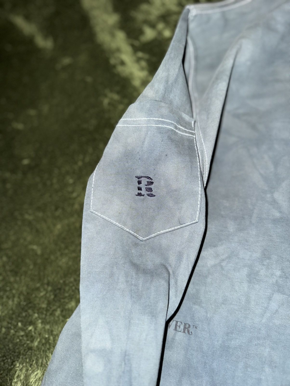 Japanese Brand [XL] Reover Hand-Dyed Rework Triple Stitch Long sleeve Size US XL / EU 56 / 4 - 6 Thumbnail