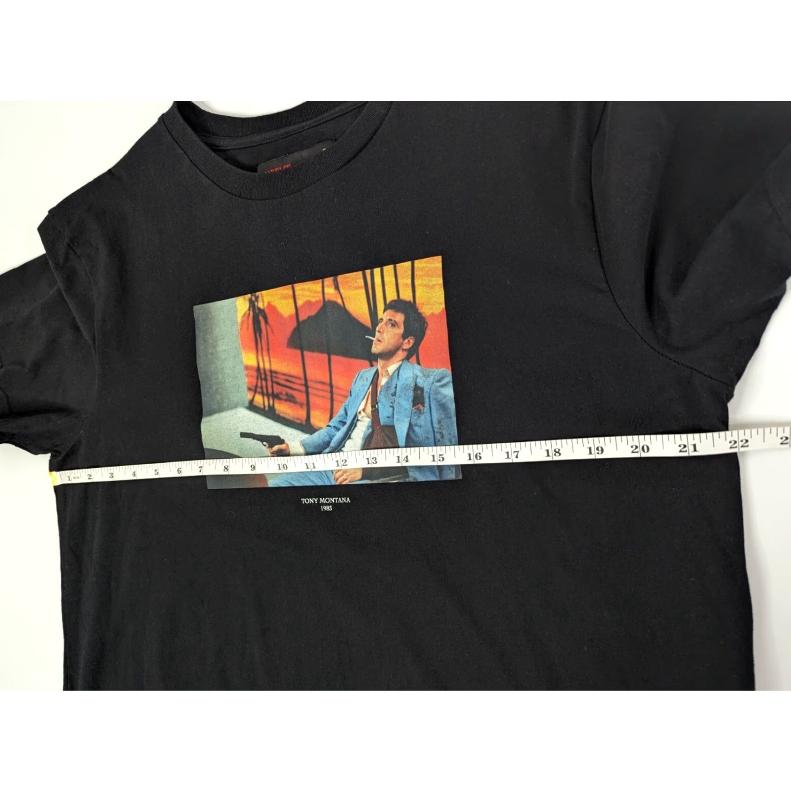 Palace Scarface x Shoe Palace T-Shirt L Black Tony Montana Tee Movie Mens Size US L / EU 52-54 / 3 - 6 Thumbnail