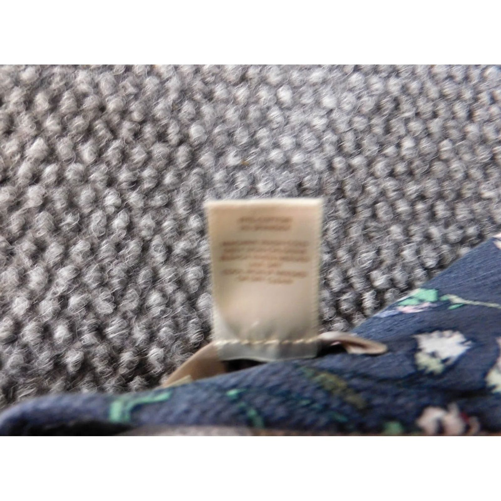 Loft LOFT Skirt Knee Length Floral Blue Zip A-Line Women 12 Casual Business Knit Cotton Spandex Lined Zipper Regular Capes? Size 34" / US 12 / IT 48 - 7 Thumbnail